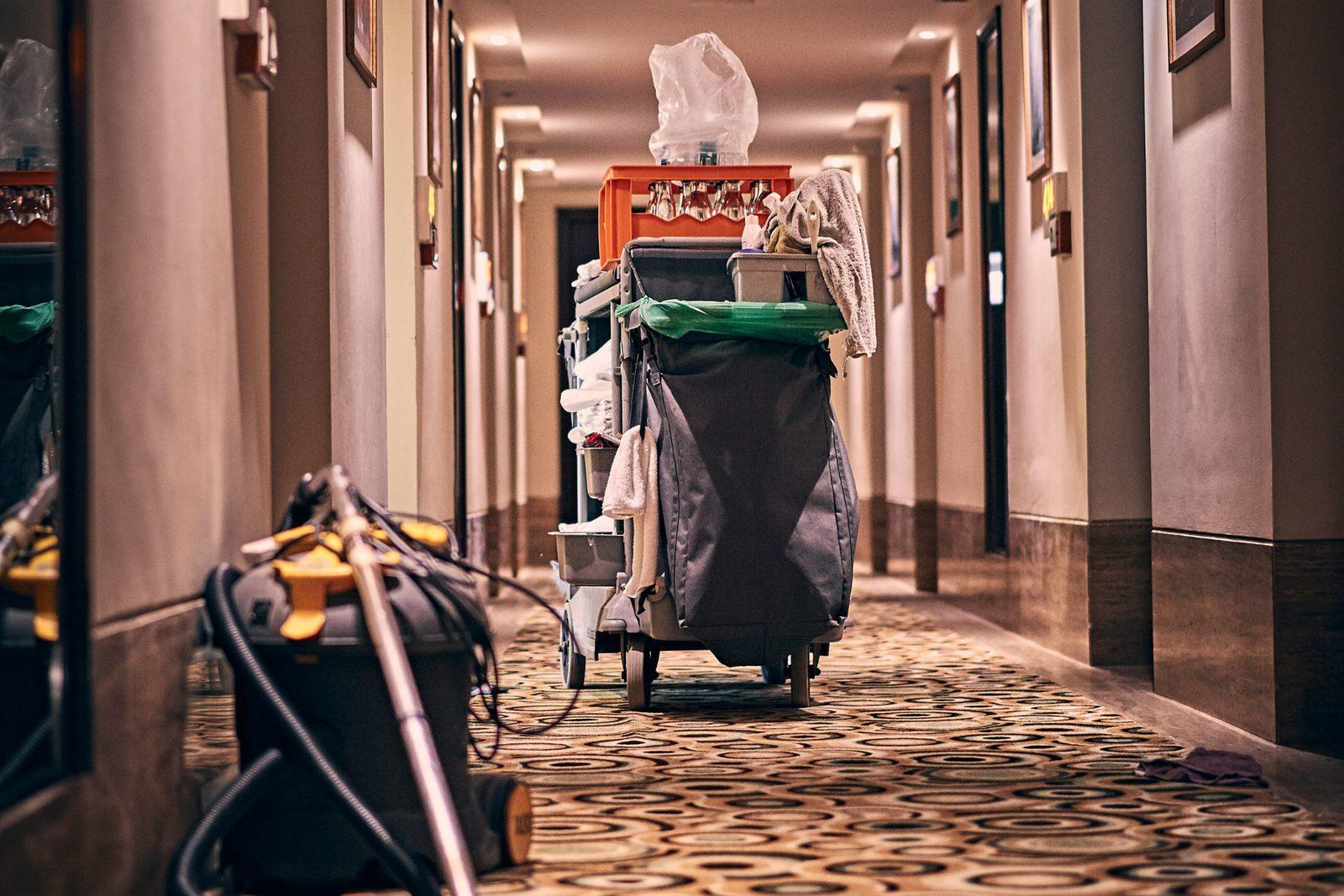 Hotel- und Restaurantreinigung in Essen — Beban Clean Gebäudereinigung im Einsatz